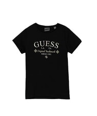 GUESS KIDS MINI ME Girls' short-sleeved T-shirt with embroidery - Child T-shirt