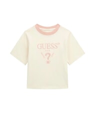 GUESS KIDS MINI ME Short-sleeved T-shirt with embroidered logo - Child T-shirt