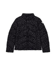 GUESS PADDED KIDS Animal print down jacket black / black flock - Baby Jackets - 1