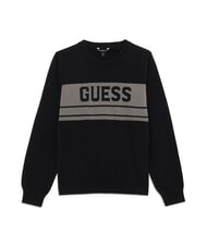 GUESS KIDS MINI ME Crew neck sweater with logo jetbla - Children's Sweaters - 1