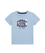 GUESS KIDS MINI ME Short-sleeved T-shirt with print remarkable blue - Child T-shirt - 1