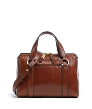 THE BRIDGE LAURA Leather satchel bag with shoulder strap - Women&rsquo;s Bags