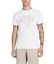 GUESS PAINTED TRIANGLE Regular fit short sleeve t-shirt - T-shirt