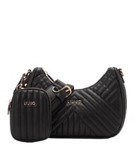LIUJO LOGO Shoulder bag BLACK - Women&rsquo;s Bags - 1
