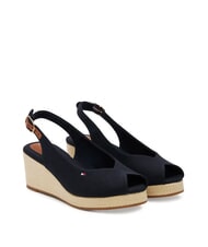 TOMMY HILFIGER TH Open toe sling-back espadrilles - Women&rsquo;s shoes