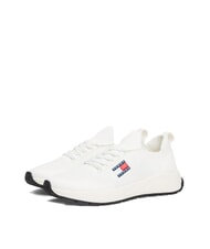 TOMMY HILFIGER THJ KNITTED Fabric sneakers ecru - Men&rsquo;s shoes - 1
