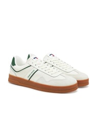 TOMMY HILFIGER TH GREENWICH Leather sneakers ivory - Men&rsquo;s shoes - 1