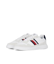 TOMMY HILFIGER LIGHT CUPSOLE MIX Leather sneakers bright white/andorra - Men&rsquo;s shoes - 1