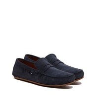 TOMMY HILFIGER CASUAL DRIVER Suede leather loafers - Men&rsquo;s shoes