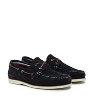 TOMMY HILFIGER TH BOAT CORE Suede leather loafers - Men&rsquo;s shoes