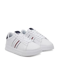 TOMMY HILFIGER MODERN CUPSOLE STRIPES Leather sneakers white - Men&rsquo;s shoes - 1