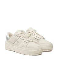 TOMMY HILFIGER TH Women's chunky leather sneakers ivory petal - Women&rsquo;s shoes - 1