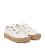 TOMMY HILFIGER TH Canvas epadrilles sneakers ancient white - Women&rsquo;s shoes - 1