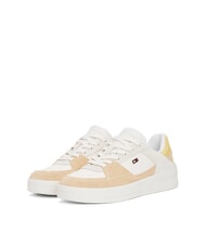 TOMMY HILFIGER BASKET MIX Women's sneakers ancient white/clayed pebble - Women&rsquo;s shoes - 1