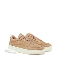 TOMMY HILFIGER MODERN COURT Women's leather sneakers claystone - Women&rsquo;s shoes - 1