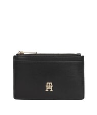 TOMMY HILFIGER TH ICON Card holder / Coin purse black - Women&rsquo;s Wallets - 1