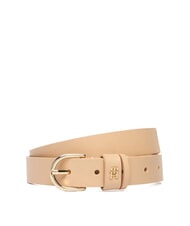 TOMMY HILFIGER ESSENTIAL EFFORTLESS Leather Belt Made in Italy - Belts