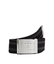 TOMMY HILFIGER TJ DAILY Cotton belt black - Belts - 1