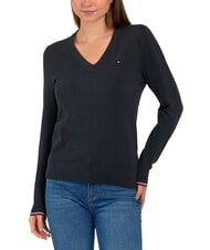 TOMMY HILFIGER TH Women's V-neck sweater - Women's Sweaters