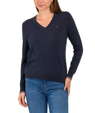 TOMMY HILFIGER TH Women's V-neck sweater - Women's Sweaters