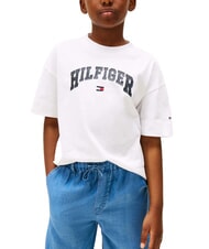 TOMMY HILFIGER KIDS BIMBA Relaxed fit short-sleeved T-shirt white - Child T-shirt - 1