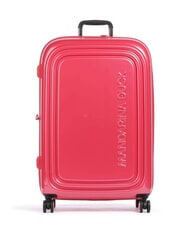 MANDARINA DUCK LOGODUCK Large, expandable trolley - Rigid Trolley Cases