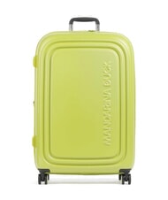 MANDARINA DUCK Trolley LOGODUCK +, large, expandable size Mapo Green - Rigid Trolley Cases - 1