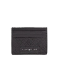 TOMMY HILFIGER TH Flat leather card holder - Men&rsquo;s Wallets