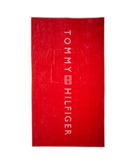 TOMMY HILFIGER TH MAXI LOGO Cotton terry beach towel - Travel Accessories