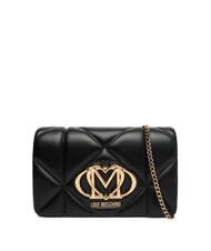 LOVE MOSCHINO EMBOSSED Shoulder bag with flap - Women&rsquo;s Bags