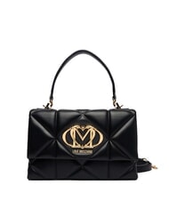 LOVE MOSCHINO EMBOSSED Briefcase bag with shoulder strap - Women&rsquo;s Bags