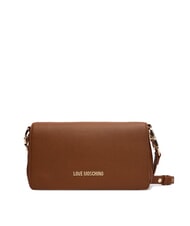 LOVE MOSCHINO JEWEL Shoulder bag with flap LEATHER - Women&rsquo;s Bags - 1