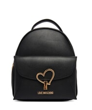 LOVE MOSCHINO HEART TURNLOCK Backpack with pocket - Women&rsquo;s Bags