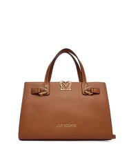 LOVE MOSCHINO SOFT SCULPT Handbag with shoulder strap LEATHER - Women&rsquo;s Bags - 1