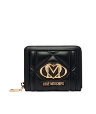LOVE MOSCHINO EMBOSSED Medium zip-around wallet - Women&rsquo;s Wallets