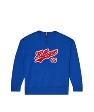 TOMMY HILFIGER TH KIDS Cotton crew neck sweater ultra blue - Children's Sweaters - 1