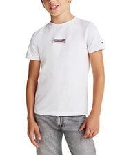 TOMMY HILFIGER TH KIDS Short-sleeved T-shirt with flag - Child T-shirt