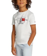 TOMMY HILFIGER TH KIDS Short-sleeved T-shirt with print - Child T-shirt