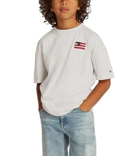 TOMMY HILFIGER TH KIDS Short-sleeved T-shirt with flag - Child T-shirt