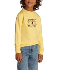 TOMMY HILFIGER TH KIDS Crewneck sweatshirt with print lemongrass - Baby Sweatshirt - 1