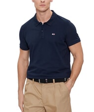 TOMMY HILFIGER TH JEANS  Cotton polo shirt dark night navy - Polo shirt - 1