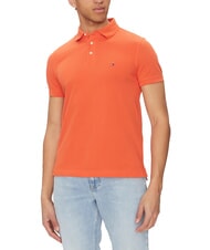 TOMMY HILFIGER 1985  1985 Slim fit polo shirt brilliant orange - Polo shirt - 1