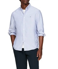 TOMMY HILFIGER TH  Long-sleeved cotton shirt - Men's Shirts