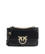 PINKO LOVE BAG Slim leather shoulder bag black limousine - matt gold - Women&rsquo;s Bags - 1