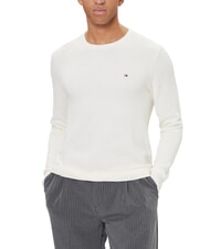 TOMMY HILFIGER TH Honeycomb crew neck sweater - Men's Sweaters