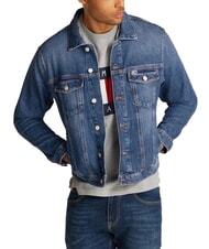 TOMMY HILFIGER TH JEANS Cotton denim jacket dark denim - Men's Jackets - 1