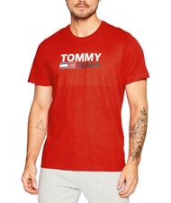 TOMMY HILFIGER TH JEANS Short-sleeved T-shirt with print - T-shirt