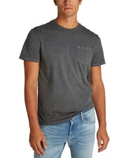 TOMMY HILFIGER TH JEANS Short-sleeved T-shirt with pocket - T-shirt