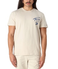 TOMMY HILFIGER TH JEANS Printed T-shirt newsprint - T-shirt - 1