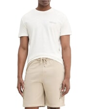 TOMMY HILFIGER TH JEANS Short-sleeved graphic print T-shirt ecru - T-shirt - 1